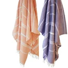Wholesale multifunctional soft towel camping yoga bath towel cotton beach towel for travel