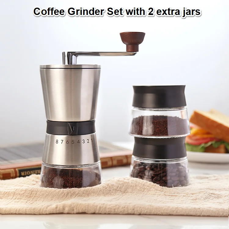 if manual coffee grinder with adjustable setting