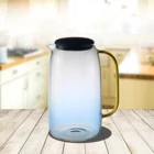 Wholesale Heat Resistant Pyrex Glass Pitcher / Glass Water Jug with plastic lid
