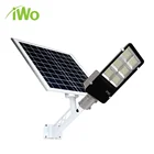 Solar Street Solar Street Light IWO Solar Powered 2 Light Units Solar Street Light Aluminum