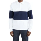 New design custom sports polo man t-shirts Long sleeve polo t shirt for men Men striped polo shirt