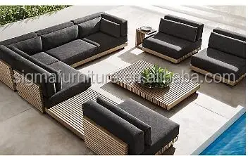 Modern  patio furniture sets   teak garden furniture designs teak wood  patio furniture sets