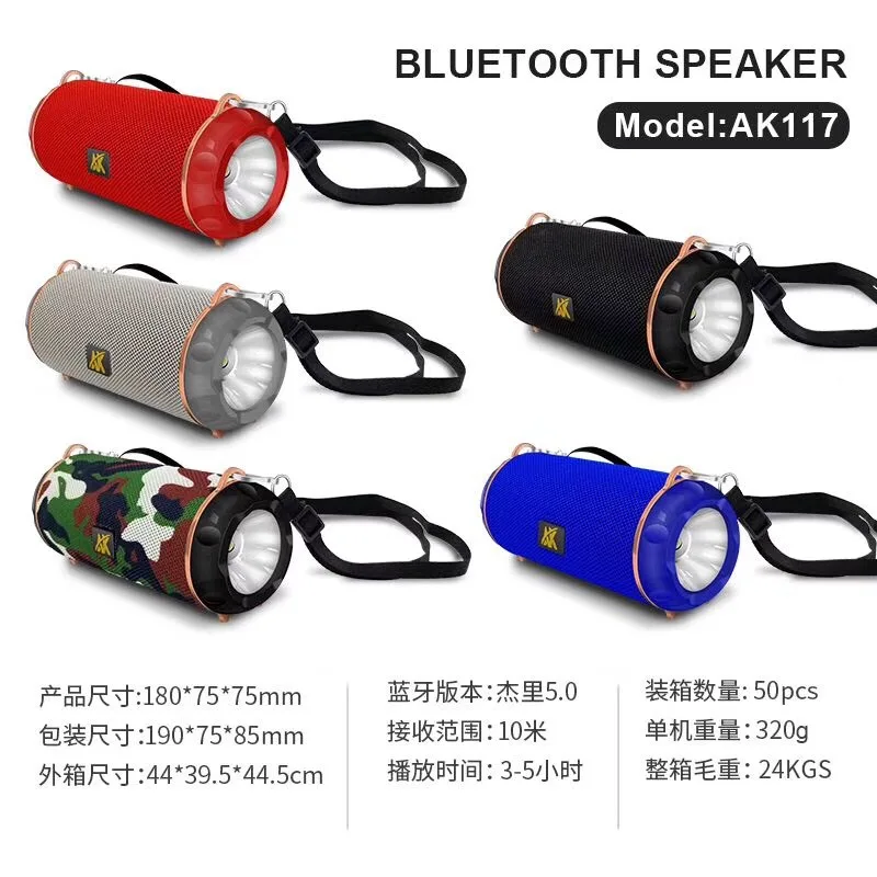 LED Lights Shoulder Strap Speaker Lights Bluetooth Speaker Wireless Phone Hands-free USB Interface Mobile Charging Audio Wholesa - ANKUX.COM