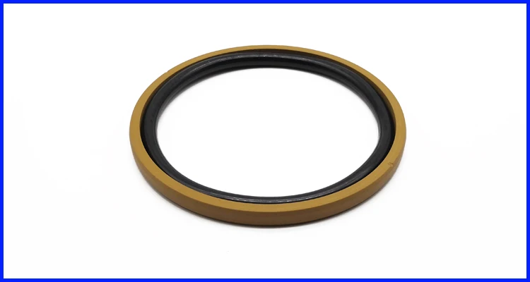 Golden Color Bronze Filled PTFE SPGO D Rings  For Hydraulic Seals
