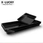 Customized in various styles Deli plate food tray fast food basket glass wooden acrylic fruit tray