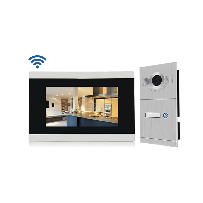 2020  Hot Sale Cheap WiFi VDP based on 4 wire intercom system for Villa use