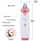 2020 New Microdermabrasion Electric Facial Pores Deep Cleaner Nose Strip Black Head Remover Pore Vacuum Blackhead
