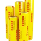 30m to 3000m transparent casting food grade PVC wrap stretch film