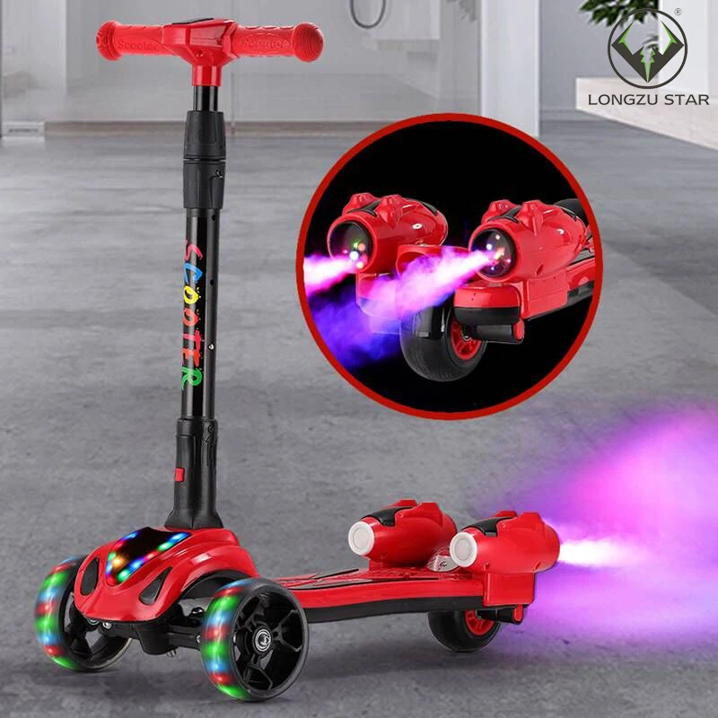 kids scooter with lights