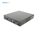 12v desktop computer 4g mini nuc itx pc case core i5 4200u with mini pci express slot