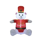 Decoration Events Customized Inflatable Decoration Sitting Inflatable Bear Model For Outdoor Events Decoration