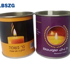 Promotional Wholesale Jar Pastel Empty Tins For Candles Candle Metal Box