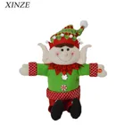 singing and dancing battery operated christmas plush gift elf doll for christmas party decoration