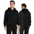 Custom Hoodies Custom Winter Hot Sale Men Street Style Logo Black Casual Men's Hoodies