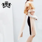 New Fashion long scarf cashmere knitted scarf fox fur scarf for ladies