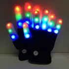 Shenzhen Party Led light up glove led Magic gloves in stock