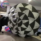 Black and white and double color inflatable air snail mascot costume