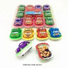 Racing Toy Car Shaped Biscuits Candy Eggs Surprise Chocolate