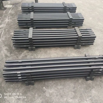 rock drill rods with taper drill rod and thread drill rods