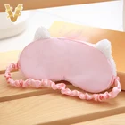 wholesale cartoon lovely Plush shade eye sleep mask