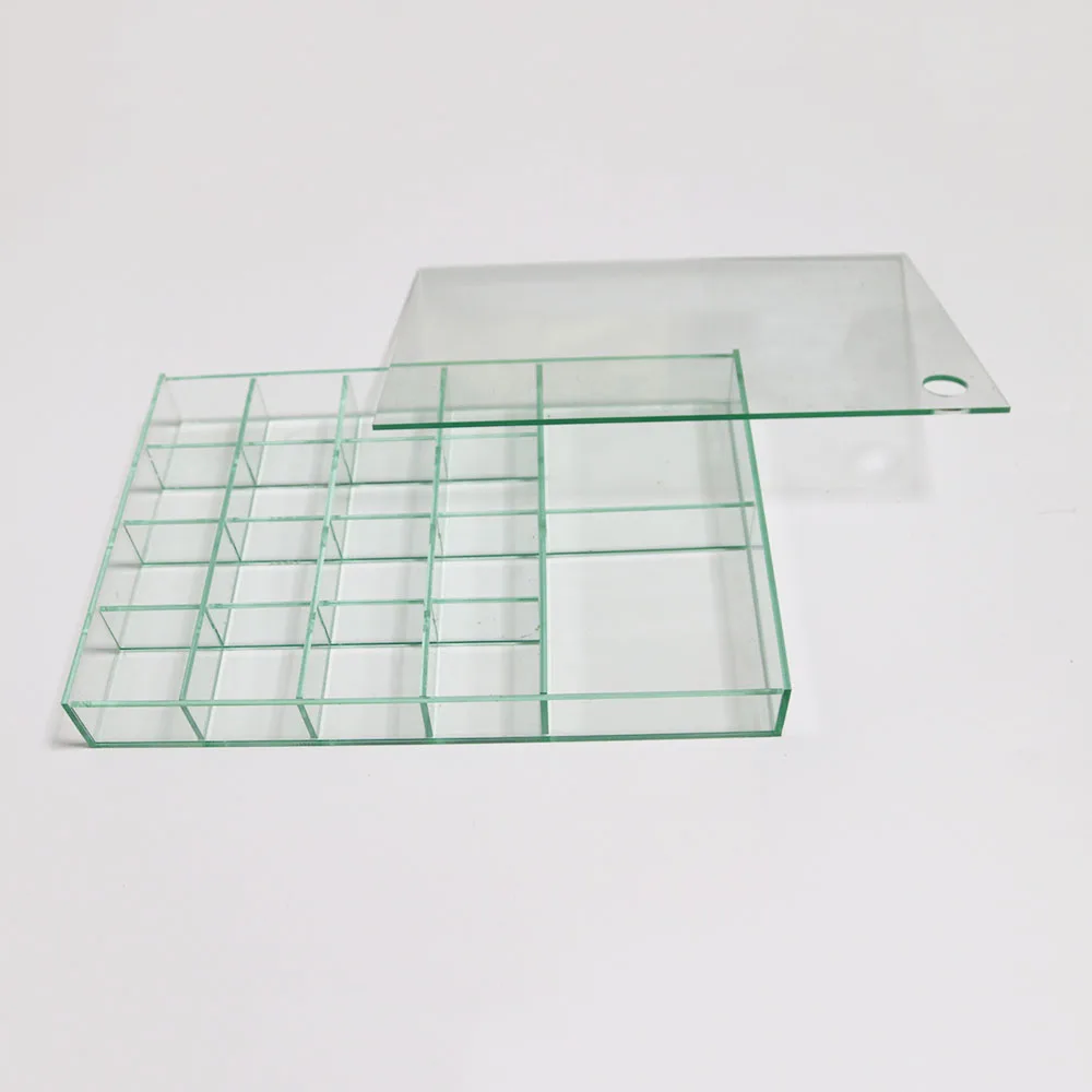 tinted green acrylic di