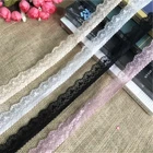 Cotton 2.5cm Wide Homemade Pure Lace Decoration Wedding Dress Fabric Handmade DIY Clothing Accessories