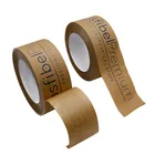 Fiber Reinforced Custom Printed Gummed Kraft Paper Packing Tape