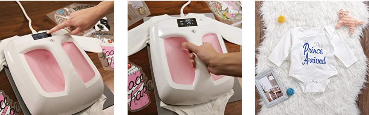 product ruida newest 12x10 inches touch screen control portable heat press machine transfer sublimation-3