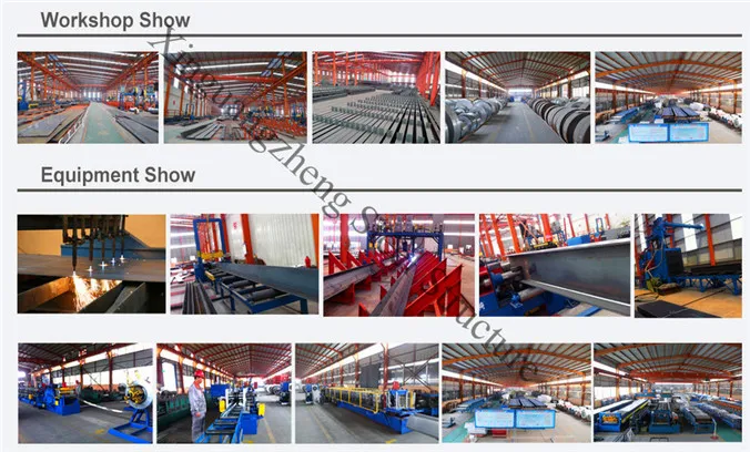 Structure steel fabrication prefabricated steel structure warehouse
