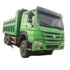 Low price used HOWO 6*4 375HP dump truck from China
