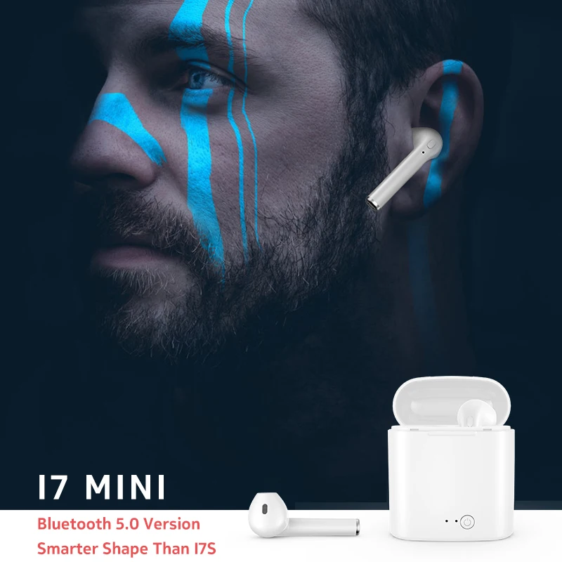 The smallest stereo earbuds i7 mini earphone blutooth for iphone - ANKUX.COM