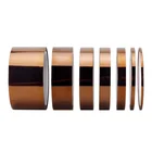 Silicone Adhesive Amber ESD Polyimide PI Tape For Masking Protection