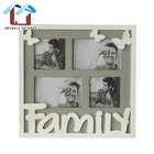 4 pcs Different Size Wooden Elegant Picture Photo Frame
