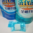 Household disposable Eco- friendly detergent 150g clothes cleaning tablet clothes washing effervescent tablet