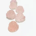 Wholesale Natural Pink Crystal Rose Quartz Rose Polished Rose Quartz Rose for gift