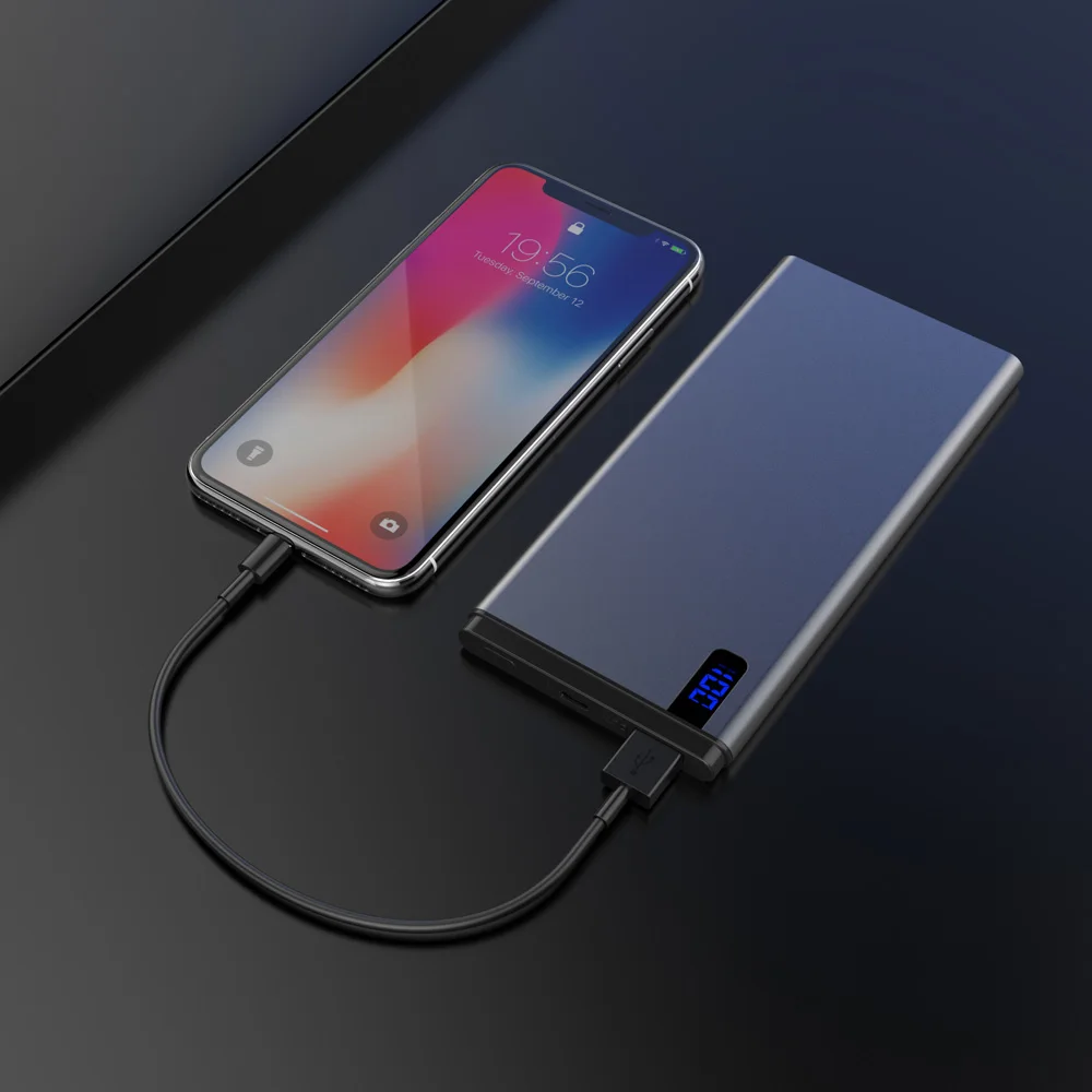 Ultra slim custom logo battery power bank80000mah powerbank promotion charger 80000 mah power banks - ANKUX.COM