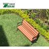 Garden/park outdoor bench, wood plastic composite bench seat
