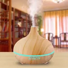 300ml Wooden Aroma Essential Oil Diffuser Ultrasonic Air Humidifier