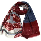 Wholesale Gold Shining Star Print Cotton Blend Women Headscarf Muslim Hijabs Scarf Shawls