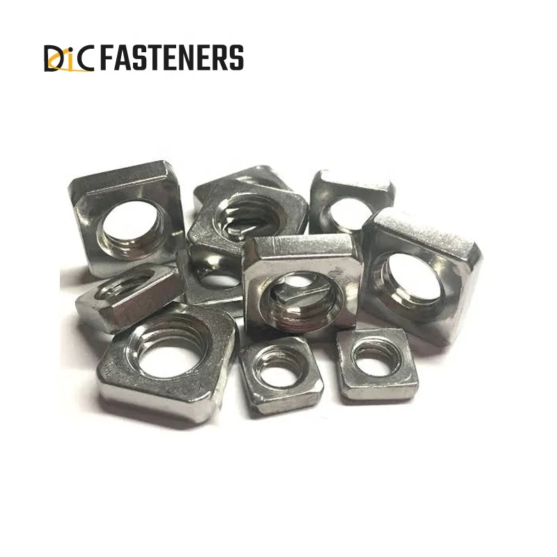 High Precision Stainless Steel Square Nuts 3mm To 20mm In All Sizes