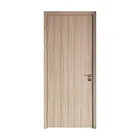 Solid Wood Interior Door Modern Swing flush wooden doors Door For Bedroom
