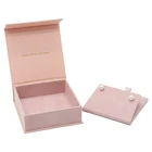 Handmade Necklace Box Custom Luxury Elegant Cardboard Paper Jewelry Set Packaging Box With Hot Stamping Logo