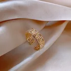 Ring Rings 2020 Fashion Open Metal Hollow Ring