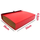 Wholesale Desk Kraft Paper File Expanding Folder Accordion
