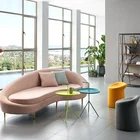 Sofa Furniture Round Hotel Lobby Sofa Curved Sofa Furniture