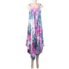Dress Pants Women Jumpsuits New Fashion Women Free Size Jumpsuit Tie Dye Spaghetti Strap Dress Pants Boho Women Dress