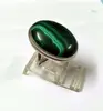 Natural Malachite 925 Sterling silver fine ring jewelry Online Silver jewelry