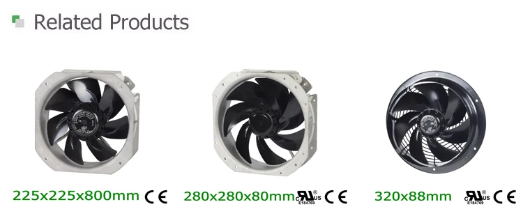 Noise Wall-mounted Axial Extractor, 370x88mm, Stainless, Steel - detail 4