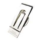 No Mimimum Custom Logo Luxury Stainless Steel Money Clip