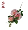 2019 new design factory price artificial flowers rose head